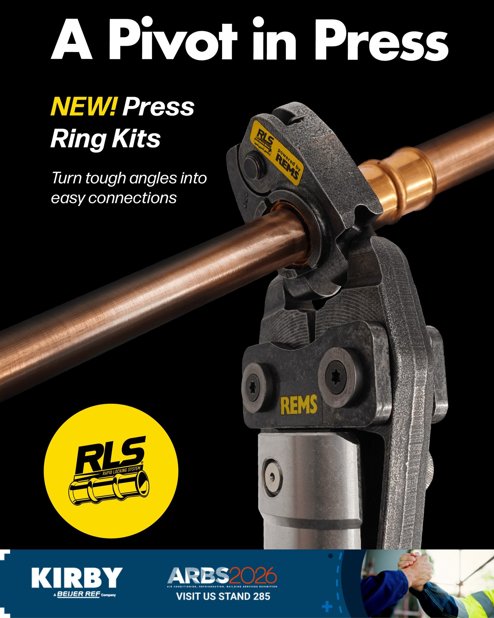 Kirby HVACR - 💥 Introducing the new RLS press ring kits... | Facebook