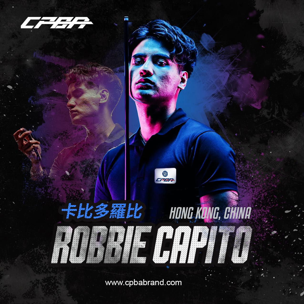 CPBA Cloth - 🎉🎉我們很高興地宣布，中國・香港的年輕職業選手🇭🇰 Robbie Capito... | Facebook