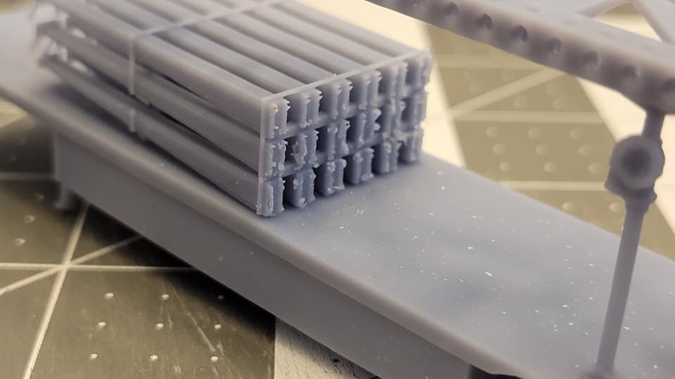 Kirigami Models - Test prints of some parts for the Flying...