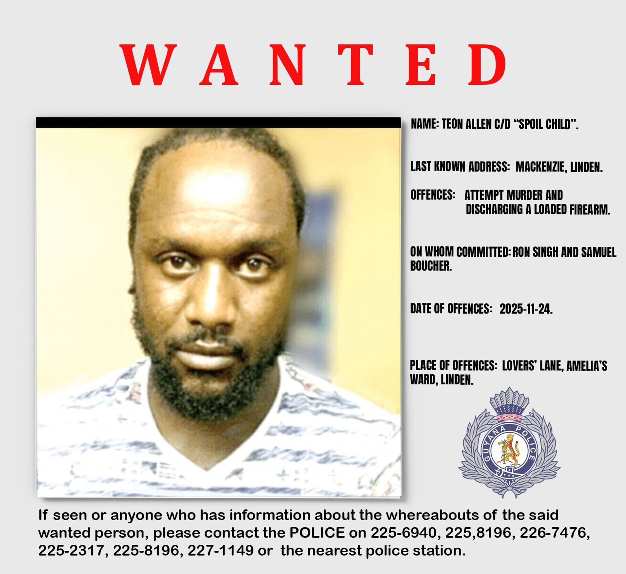 Guyana Police Force added a new photo. - Guyana Police Force