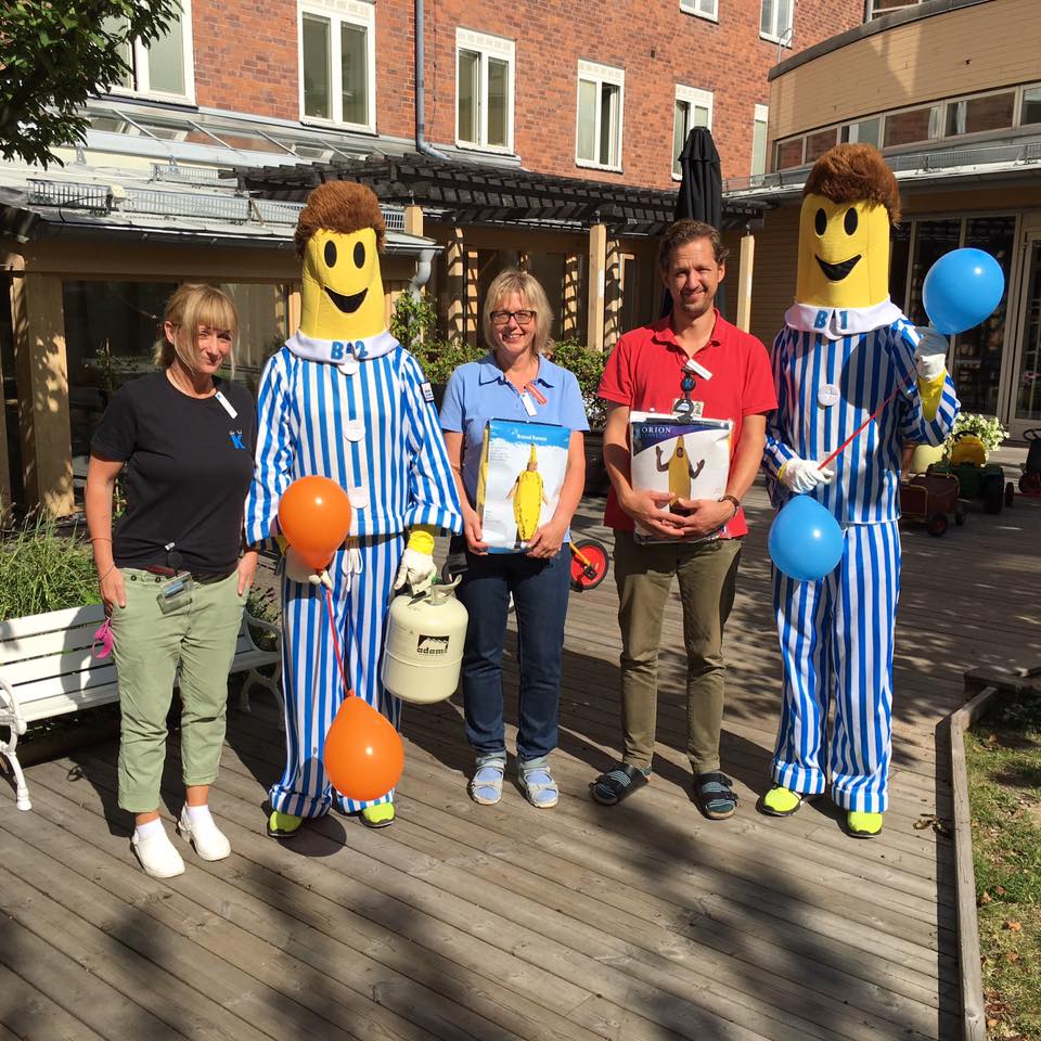 Bananer på stan - Idag har vi varit och besökt Astrid Lindgrens ...