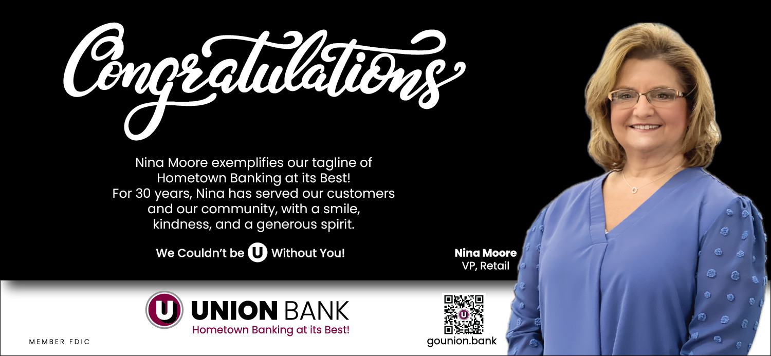 Union Bank - Congratulations to our own Nina Moore for... | Facebook