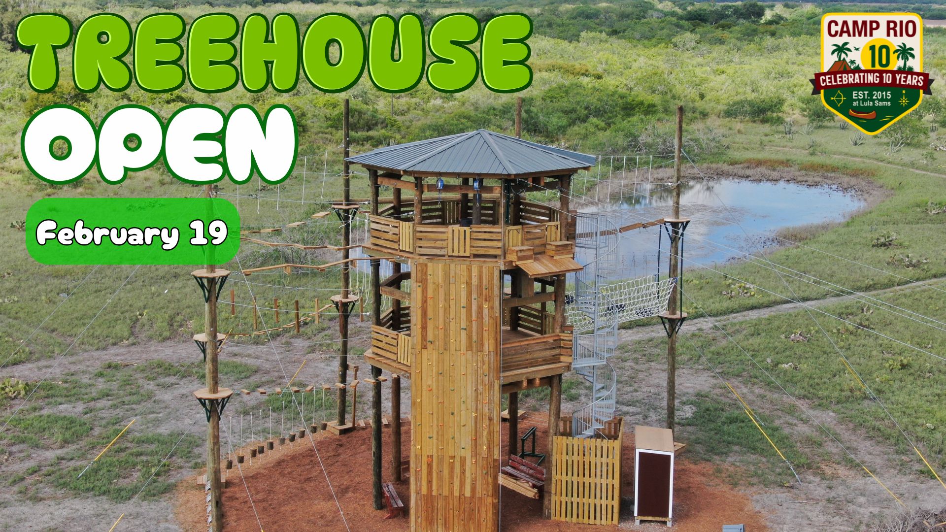 Camp RIO's Adventure Ropes Course *Feb. 19*