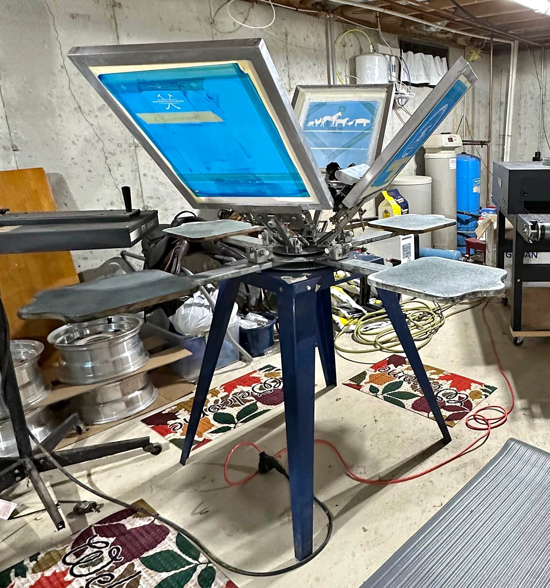 Screen printing press - Printmaking Supplies - Dexter, Michigan ...