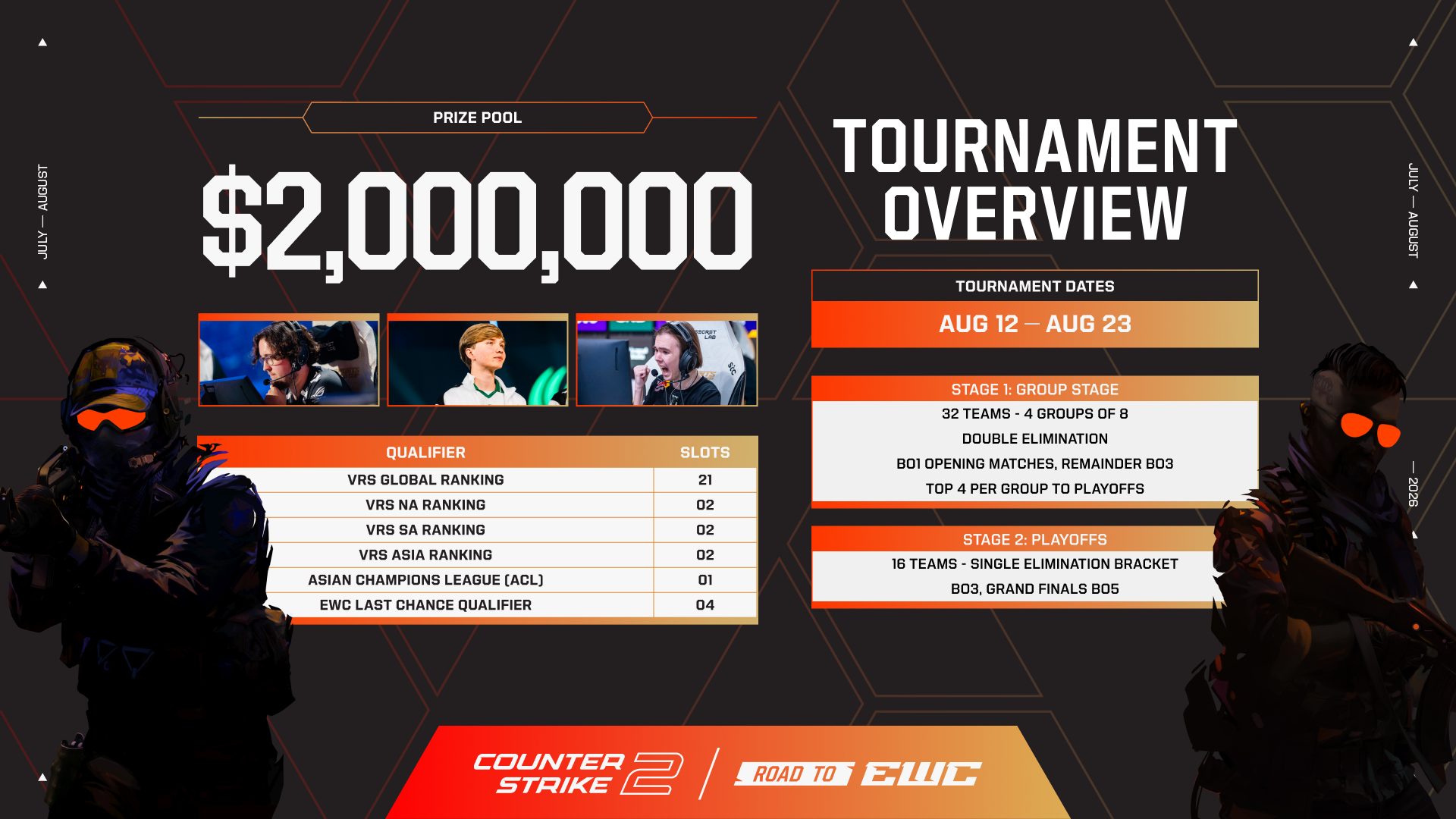 Esports - No warm-ups. No second chances. The best teams in Counter ...