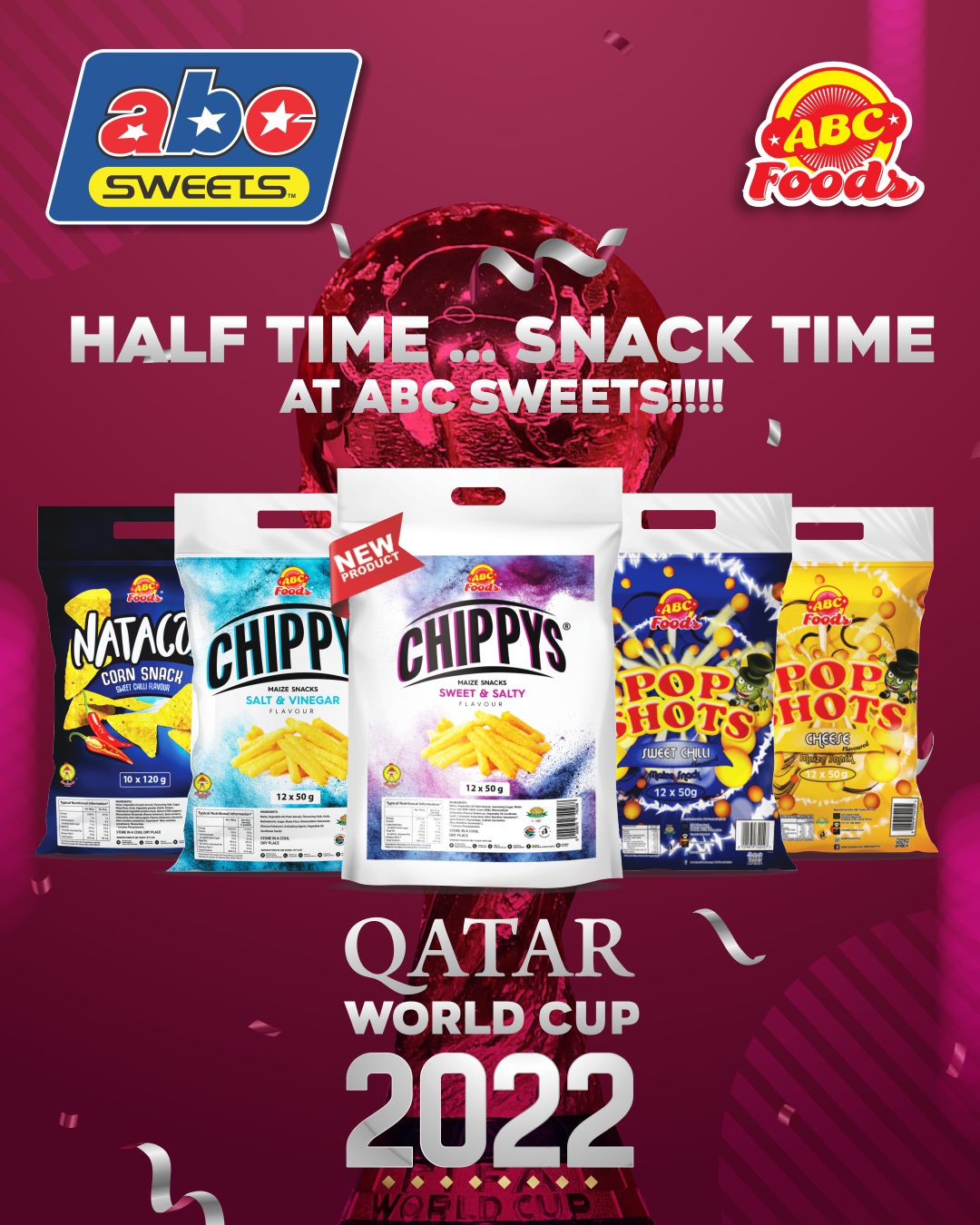 ABC Sweets - WORLD CUP FEVER!!!🥳⚽️🏆 We got you covered for all your ...