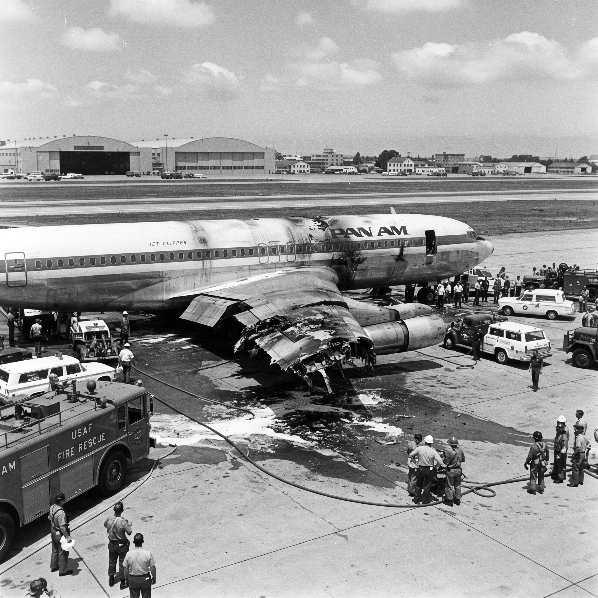 Pan Am Flight 846 from Hong Kong to San Francisco via Tokyo in 1976