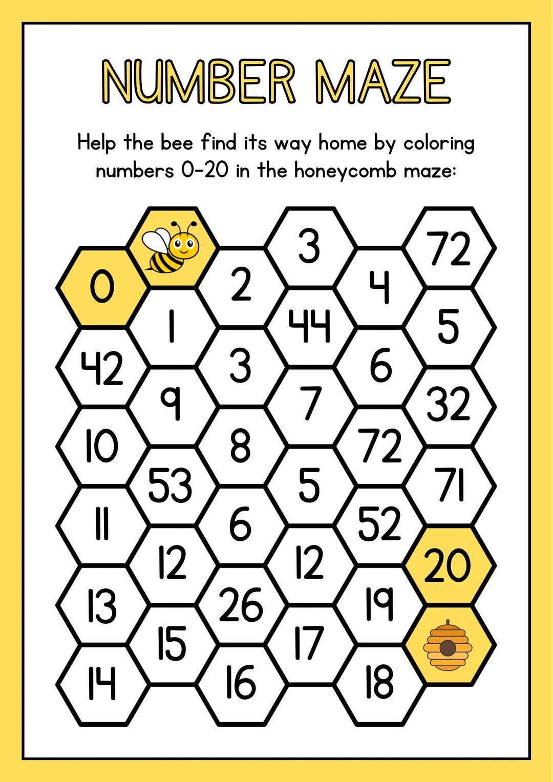Number Maze Activity 😊 ALL PDFs... - Teacher Sheila's Corner | Facebook
