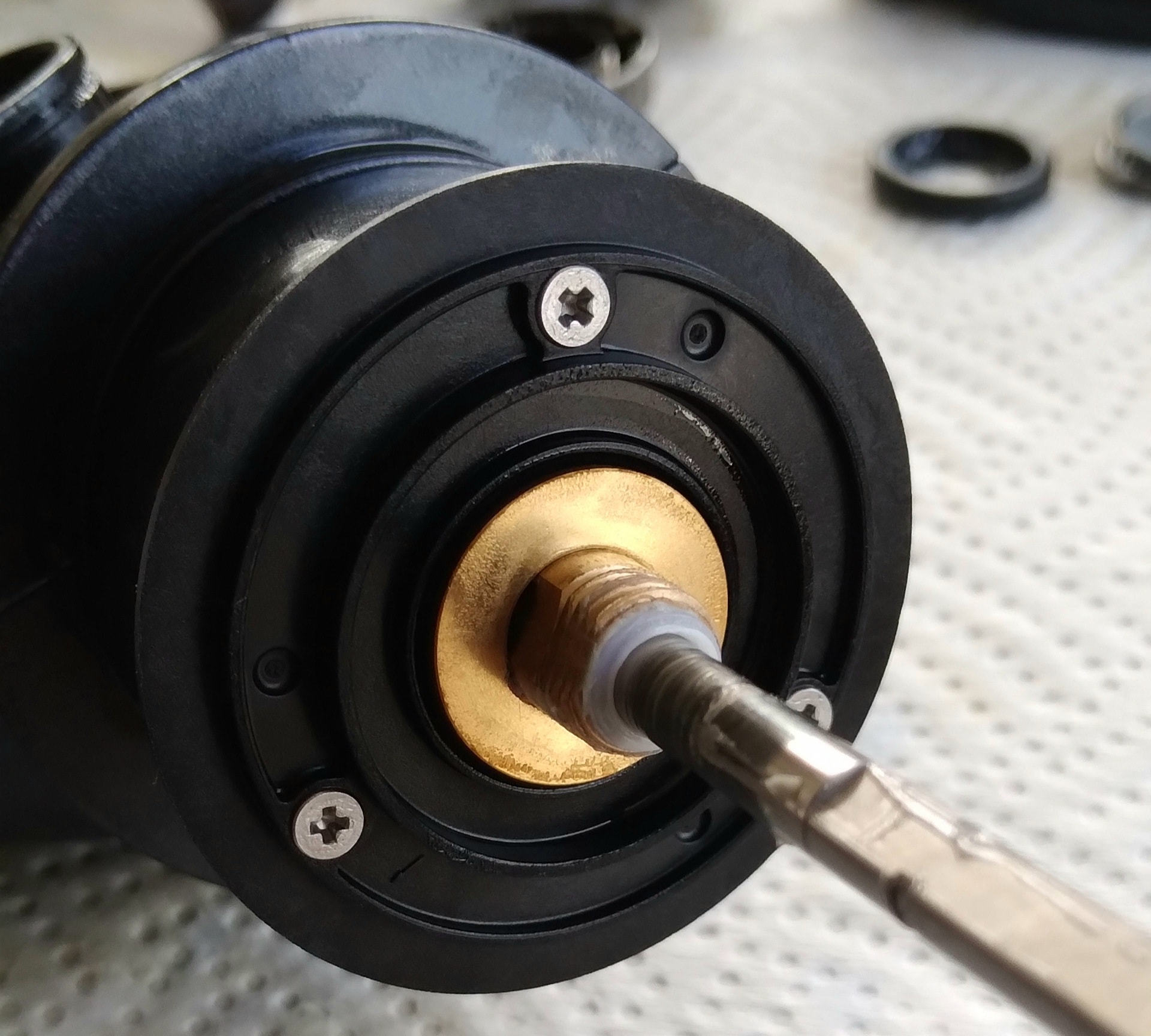 daiwa emblem br25a reel spare spool BR 25A  KarperCentrale 4401 BGMQ3000D Daiwa Emblem BR 25A Spare