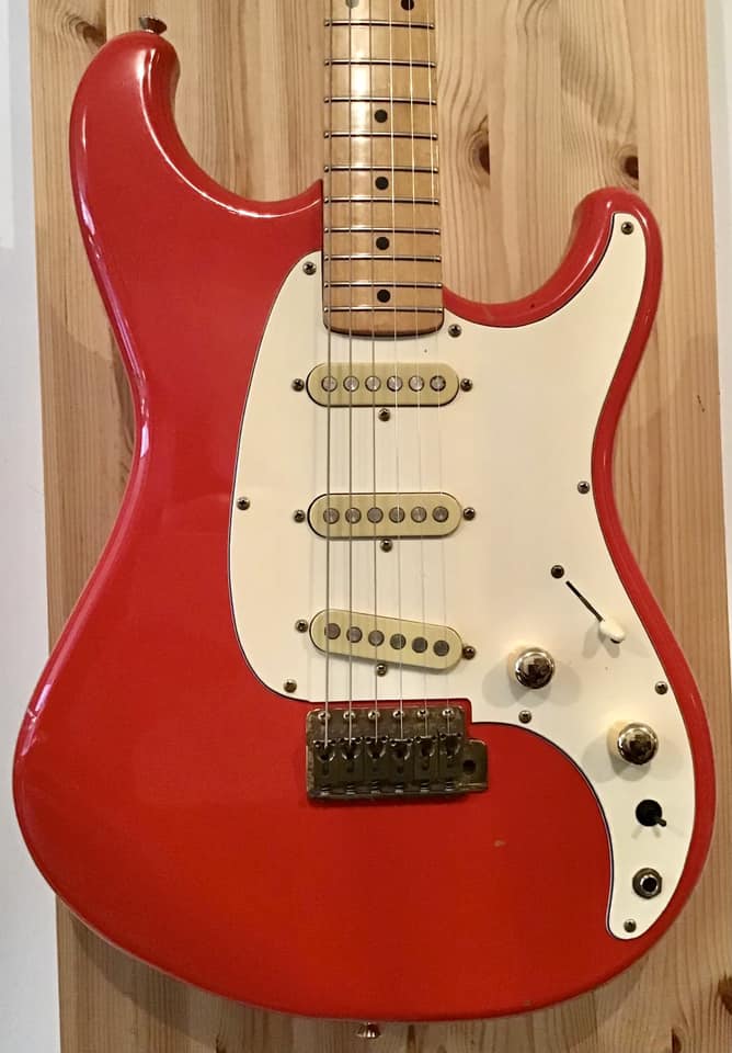 Rare gem. This Ibanez Guitars 45th Anniversary TS808's sapphire