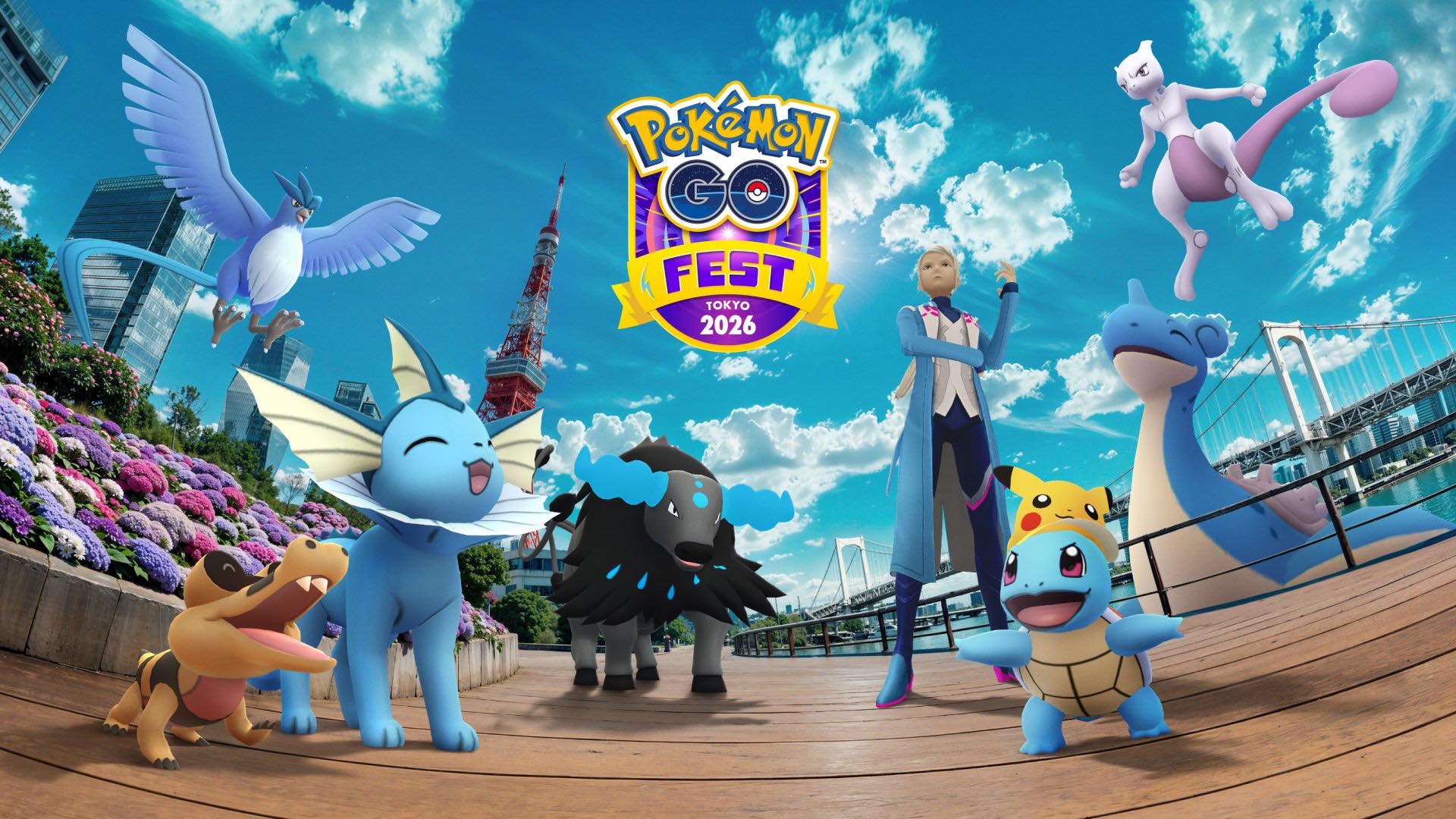 🚨 The official GO Fest 2026: Tokyo key art has been revealed