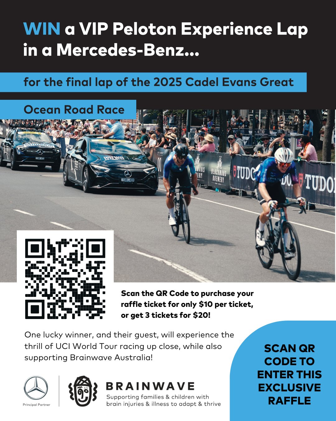 Brainwave Australia - WIN a VIP Peloton Experience Lap in a Mercedes ...