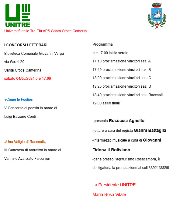 UNITRE SORRENTINA - Università delle Tre Età Penisola Sorrentina added ...