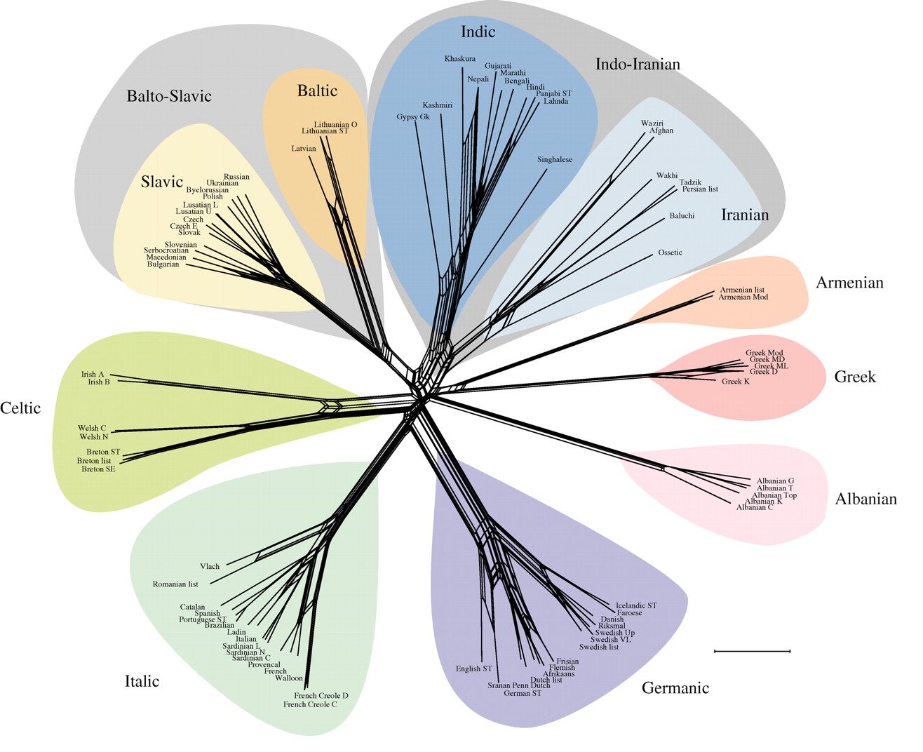 Ceres Science - The Tree Map of World Languages shared in... | Facebook