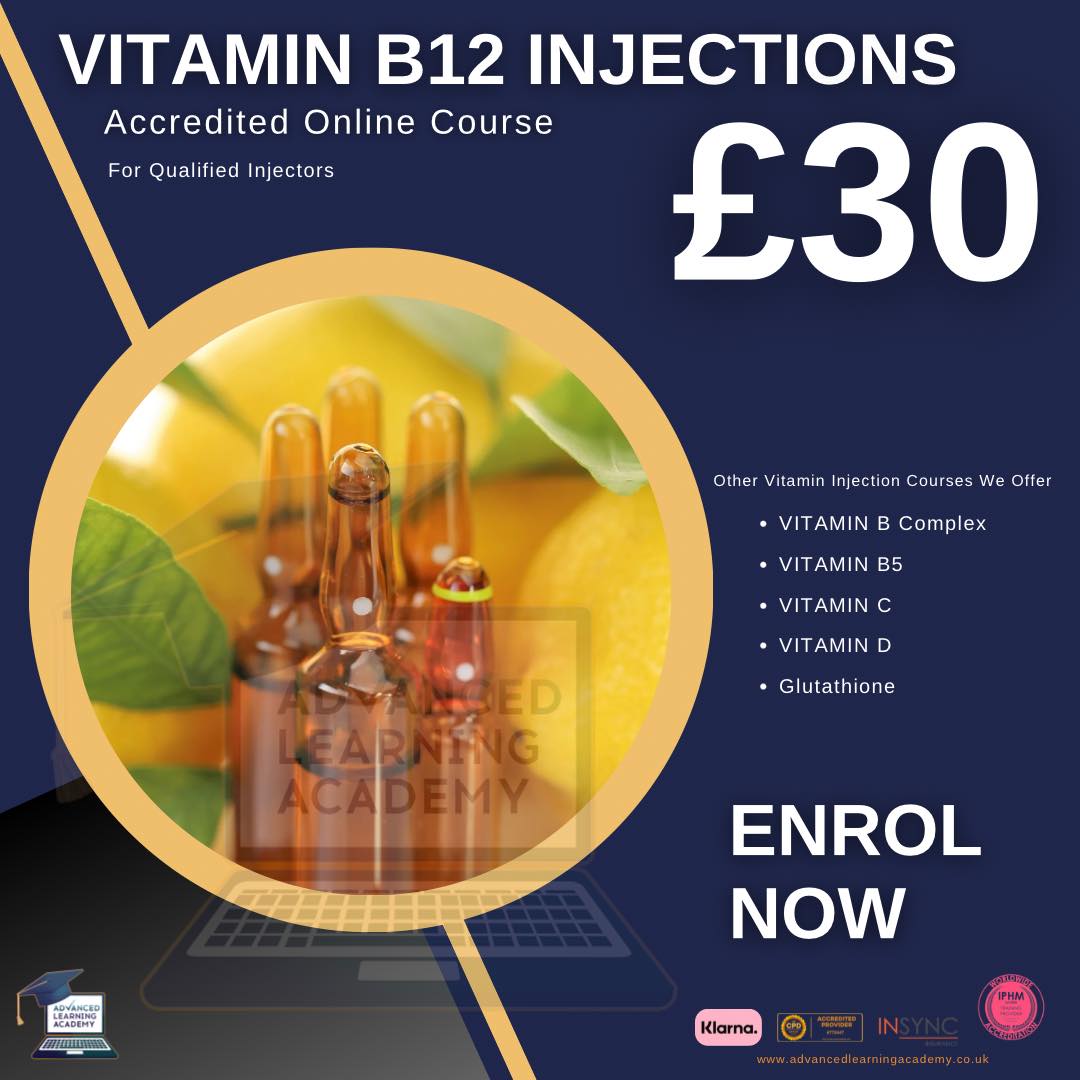 vitamin b12 injection course I'm very interested in taking a on multi injections to administer. Tia Treatment:6 Months sleepy after b12 injection BASKET10