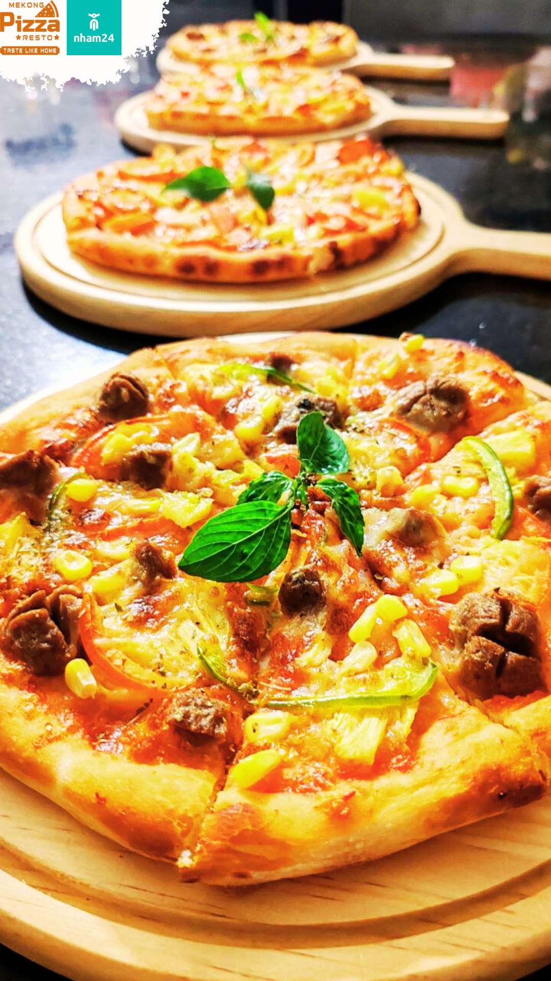 {English below} 🍕🍔🥗 តោះ!... - Mekong PIZZA Resto