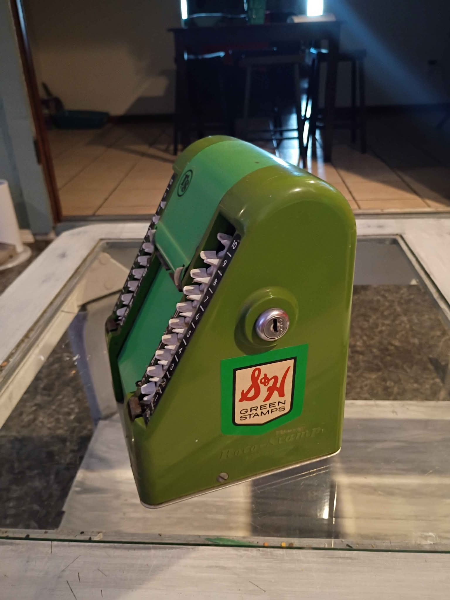 Antique S&H roto green stamp machine - Scrapbooking & Paper Crafts ...