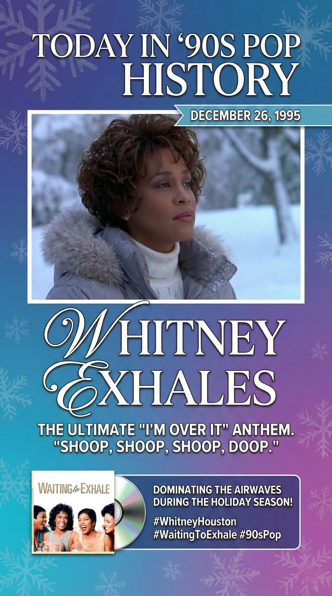 On this day in 1995, Whitney Houston... - Louder Dan Music | Facebook