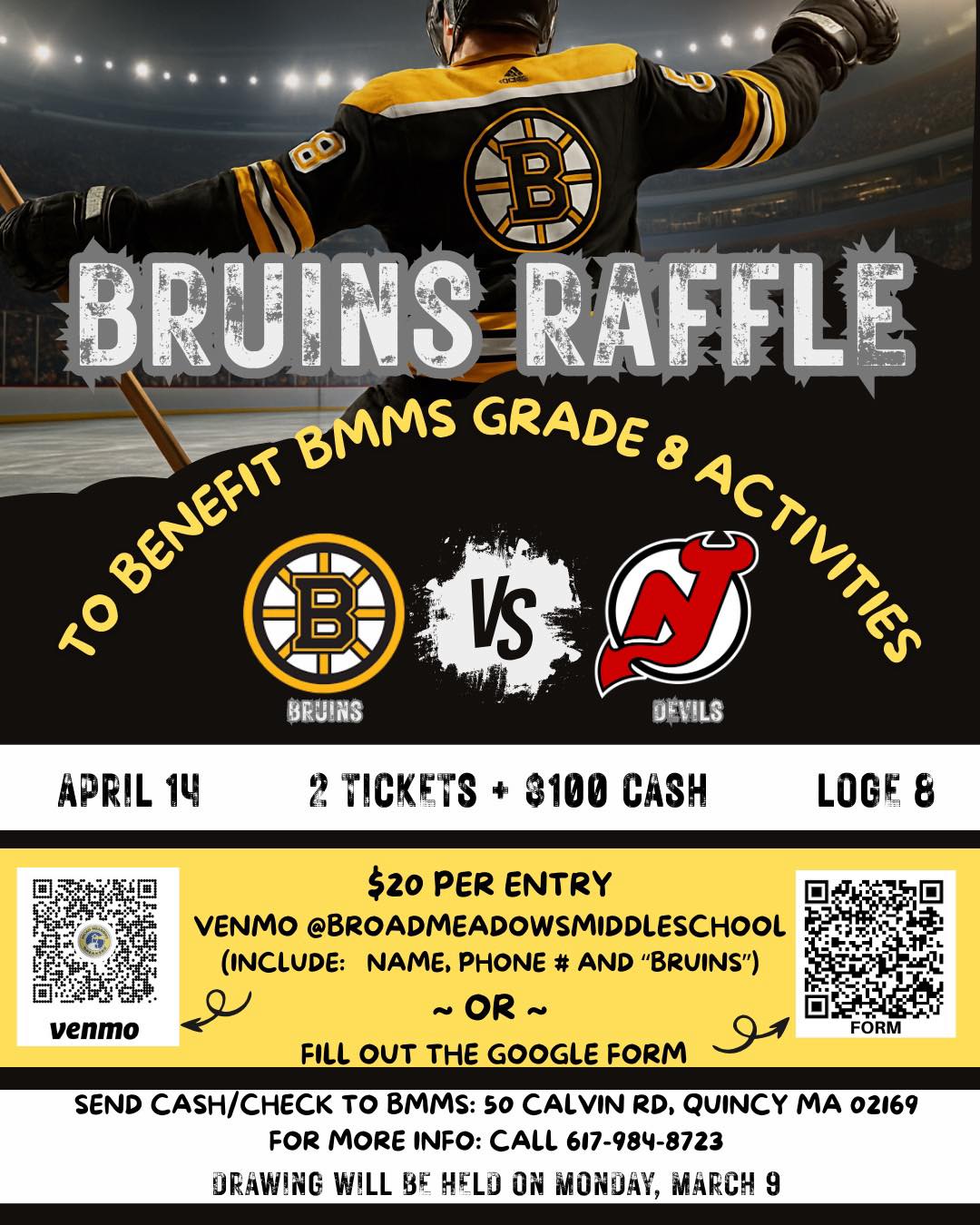 🏒🖤 Grade 8 Bruins... - Broadmeadows Middle School PTO | Facebook
