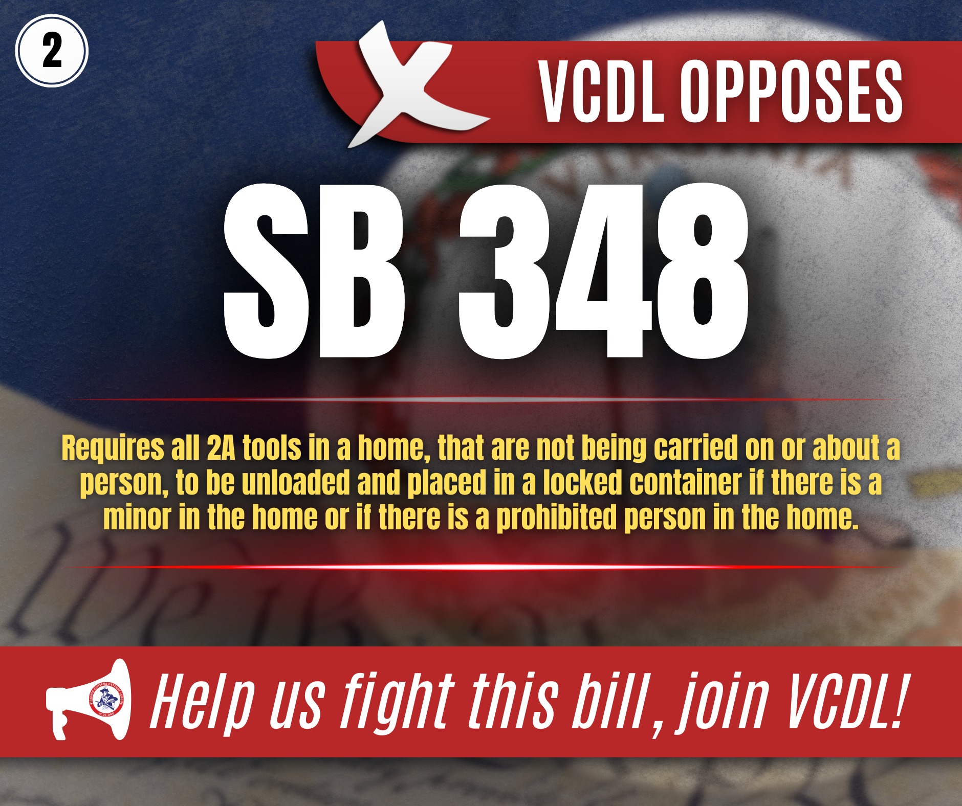 VCDL Page - Virginia Citizens Defense League, Inc. | Richmond VA