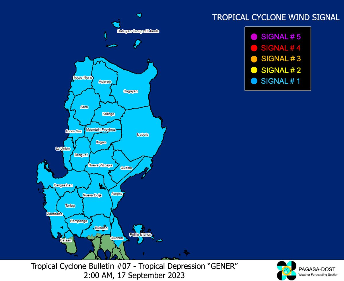 Bombo - TROPICAL CYCLONE BULLETIN NR. 7 Tropical Depression #GenerPH ...