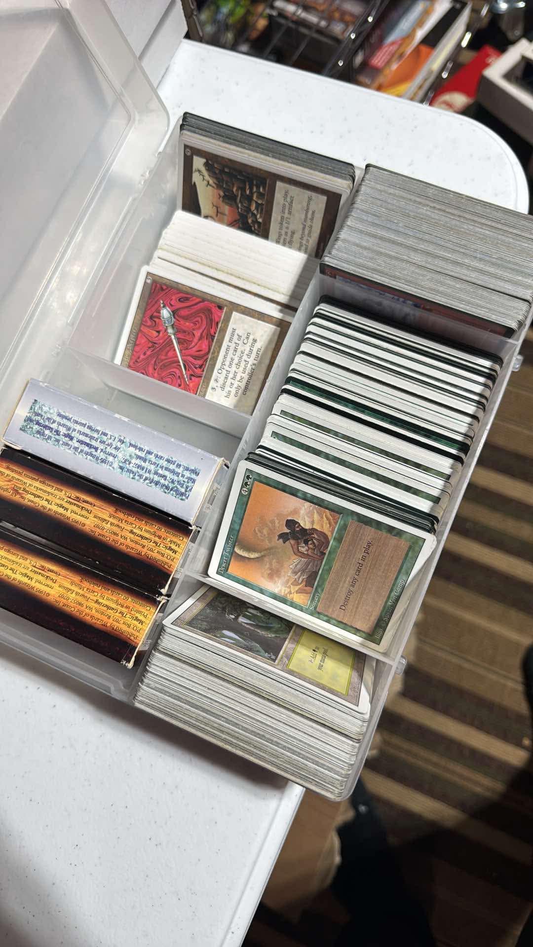 vintage mtg card lot 500ct Magic the Gathering 100ct Vintage Magic the Gathering