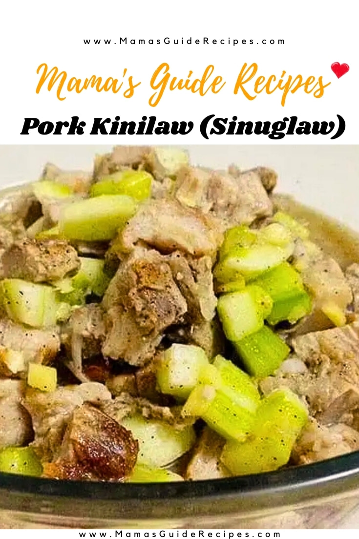 Mama's - Pork Kinilaw Recipe (Sinuglaw) Tap To Get Recipe: https://www ...