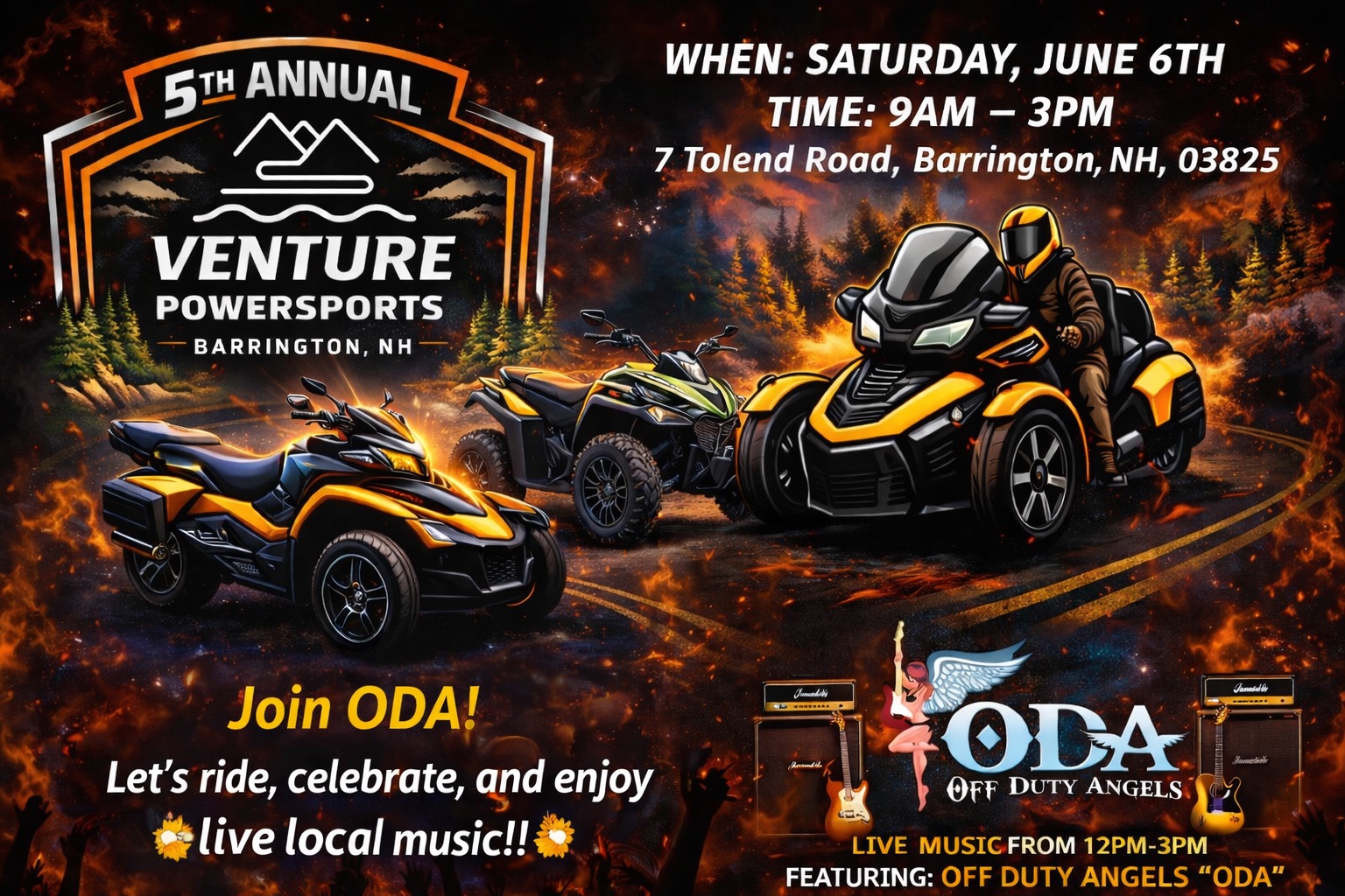 Venture Powersports 5th Annual Ride & Party