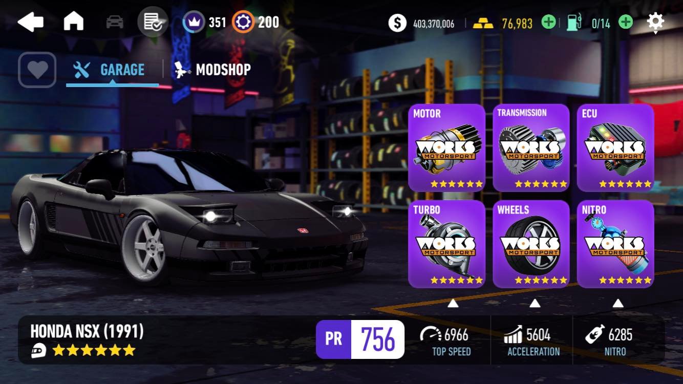 I think it's broken, the game registered my 2017 Acura NSX as a