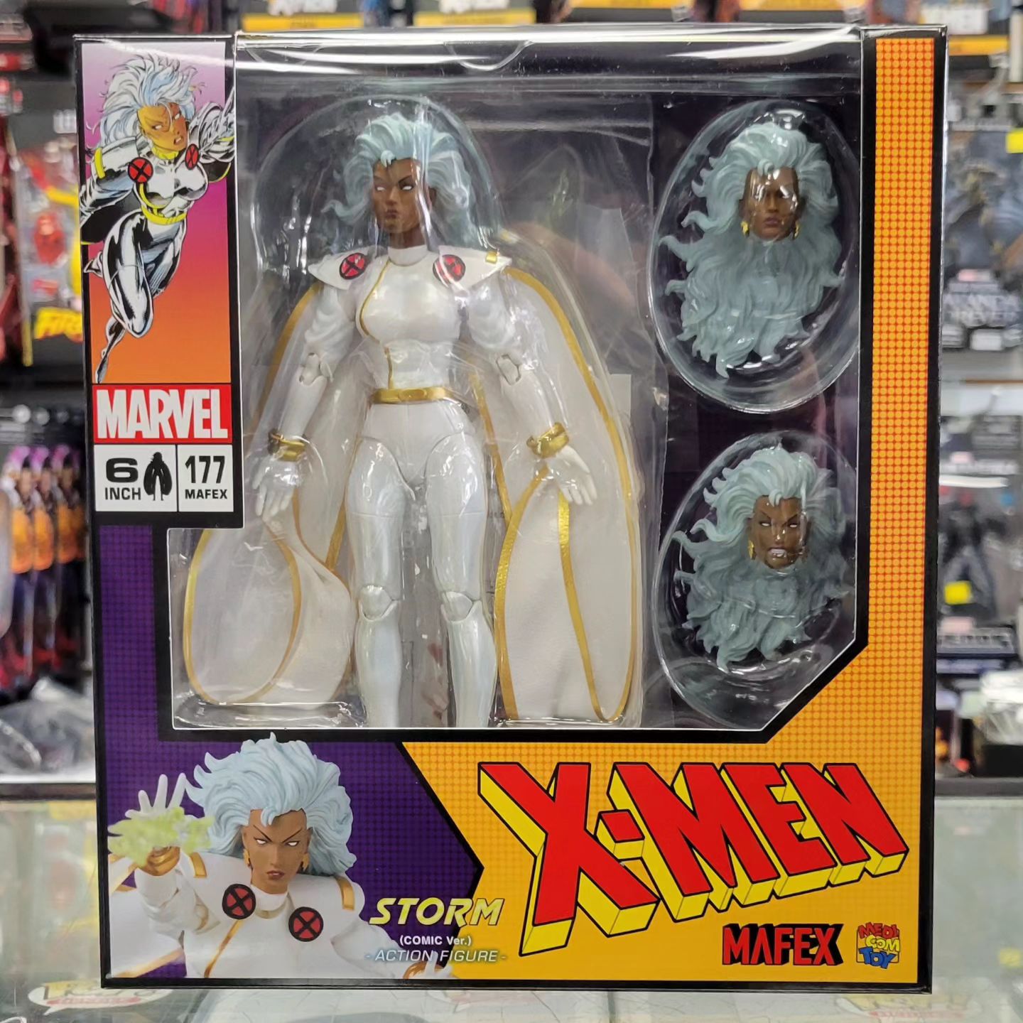 Medicom Toy Mafex No. 242 Marvel X-Men ROGUE (Comic Ver.) In Stock 