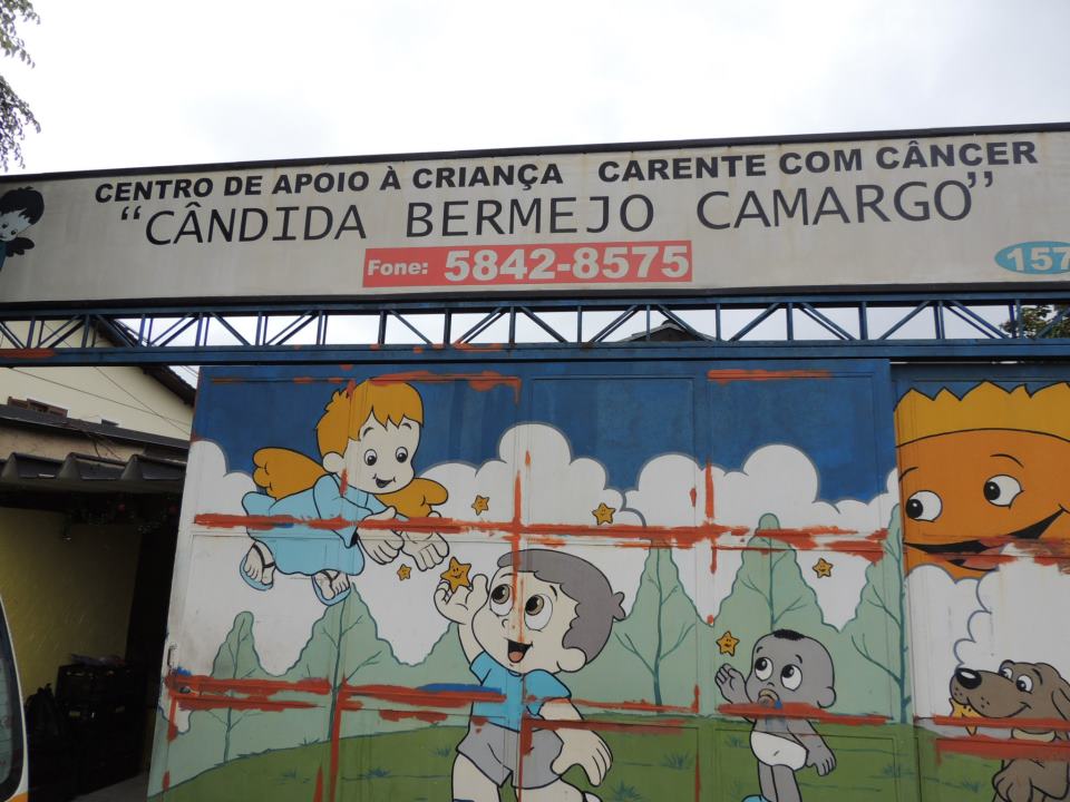 CASA DE APOIO DE CRIANÇA CARENTE COM CANCER CANDIDA BERMEJO CAMARGO ...