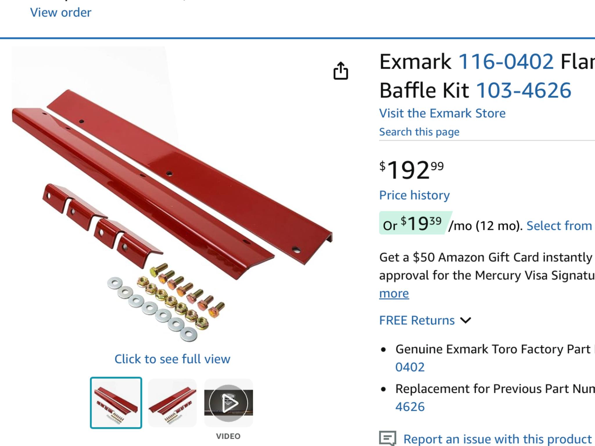 eXmark Mower Owners | was wondering if anyone has ever used this flange ...