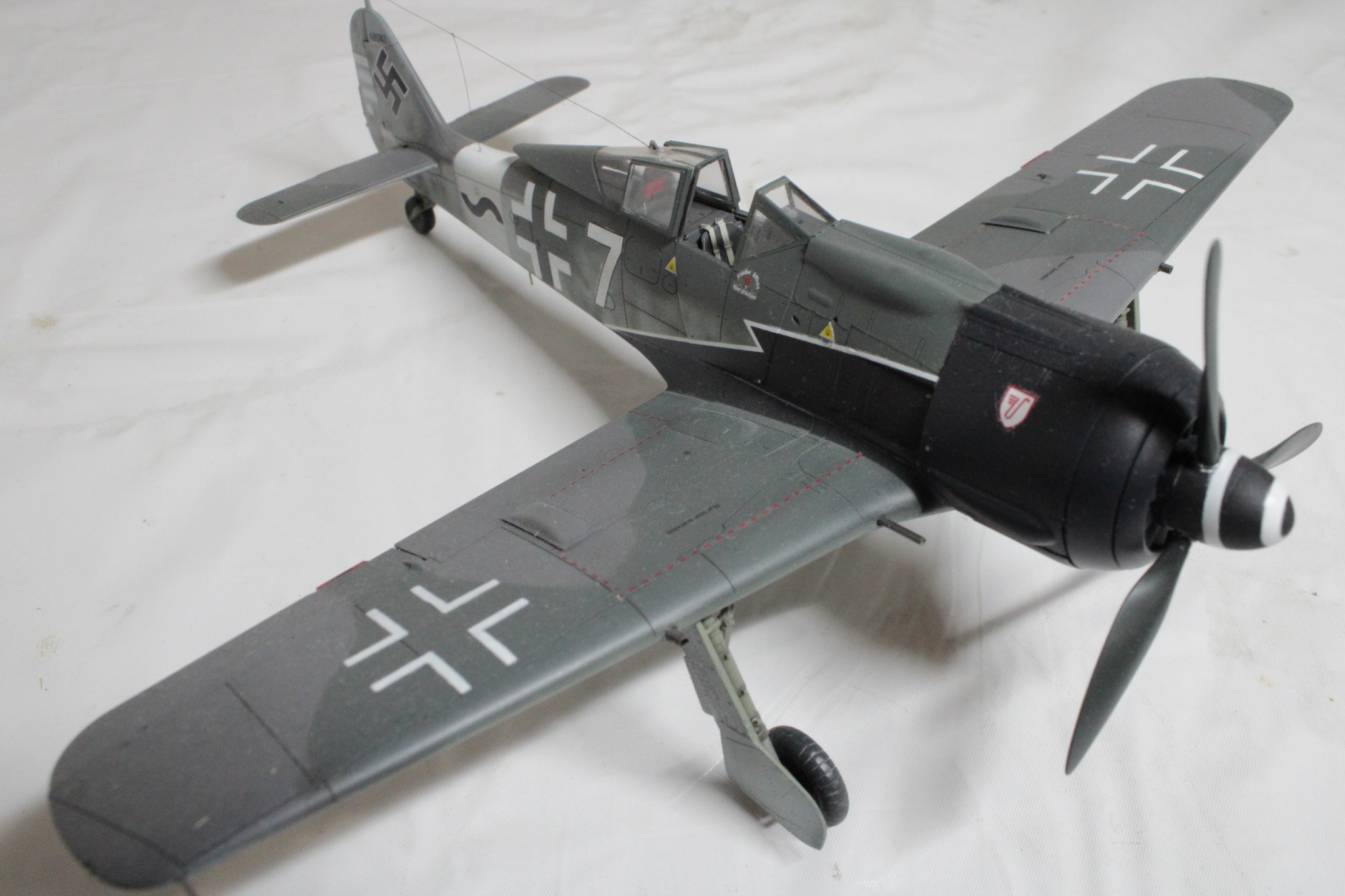438 91 ③ Fw190A-8R2⑤ W.Nr.680747 第3戦闘航空団第10強襲飛行中隊