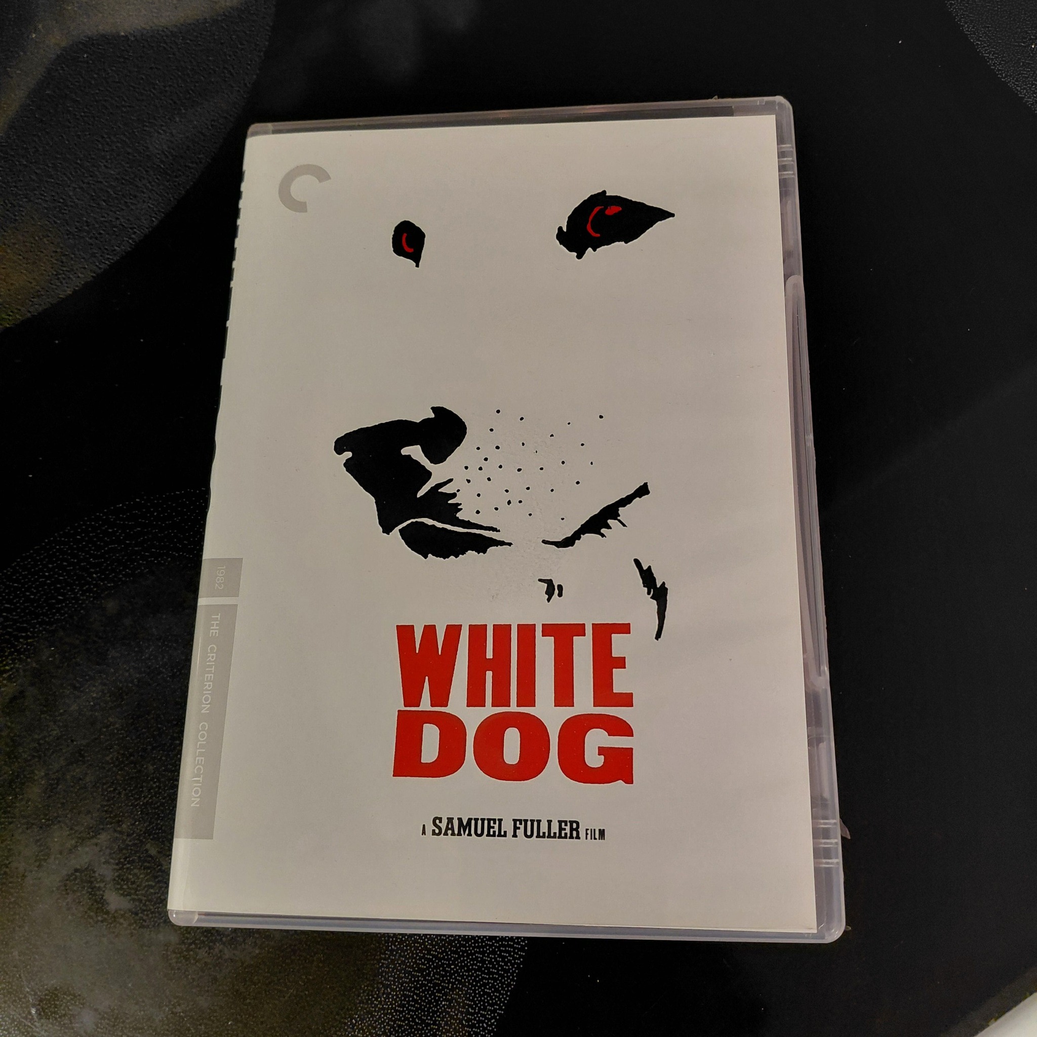 What is the value of Samuel Fuller's White Dog DVD?