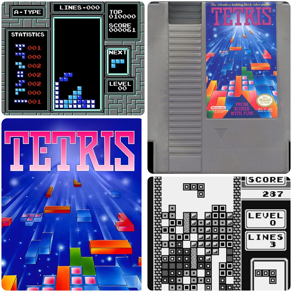 Yesterday's hint points to the classic game of Tetris! Originally