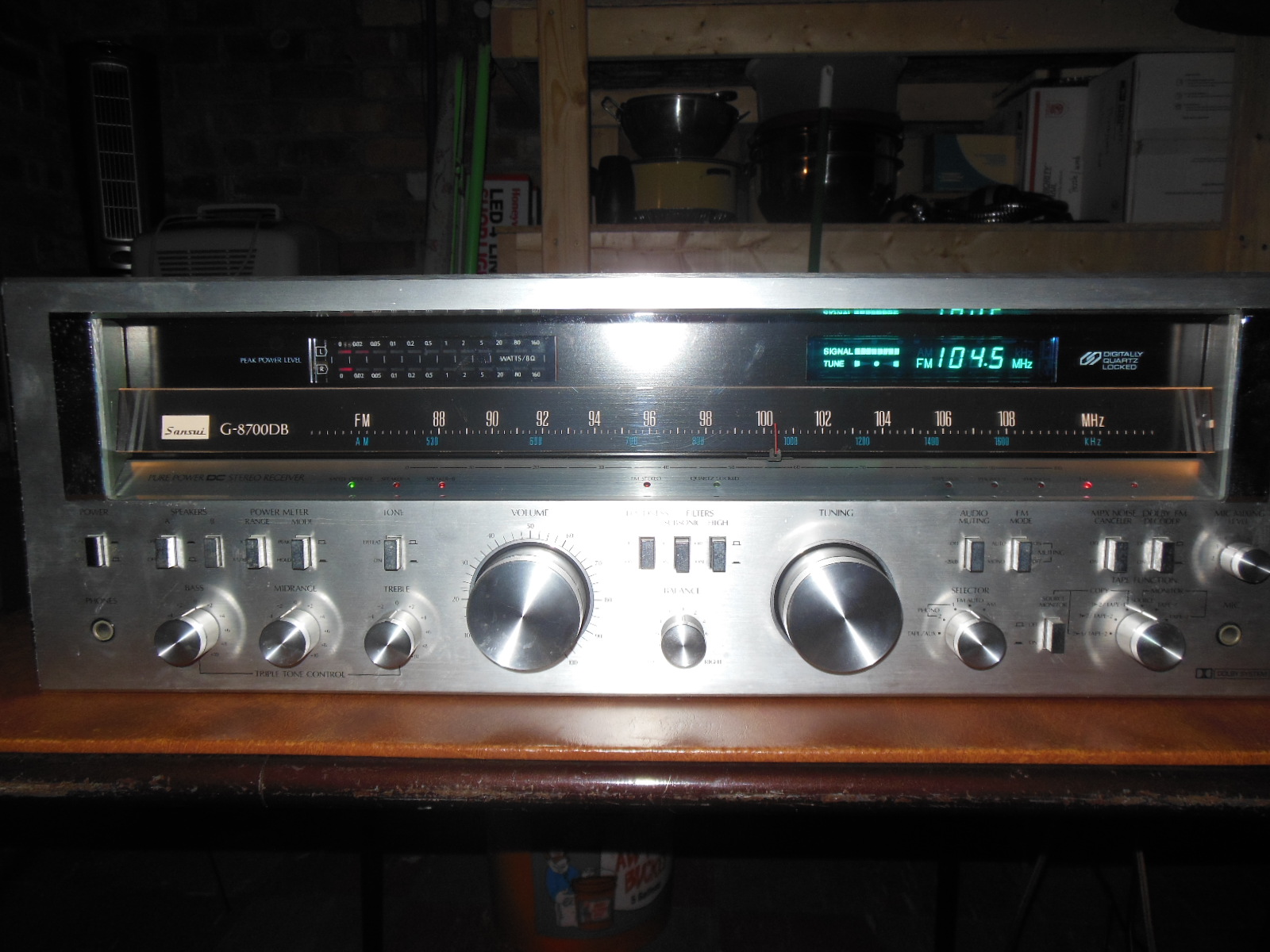 Télécommande D'origine Pour Chaîne Hi-Fi Sansui RS-1520 - Noire, Portée 5-10 M - Neuf Sous Emballage