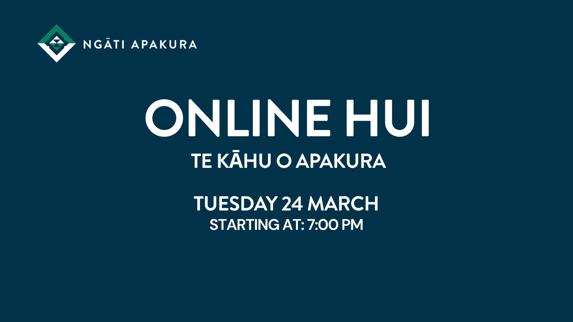 Online Hui Tuarua