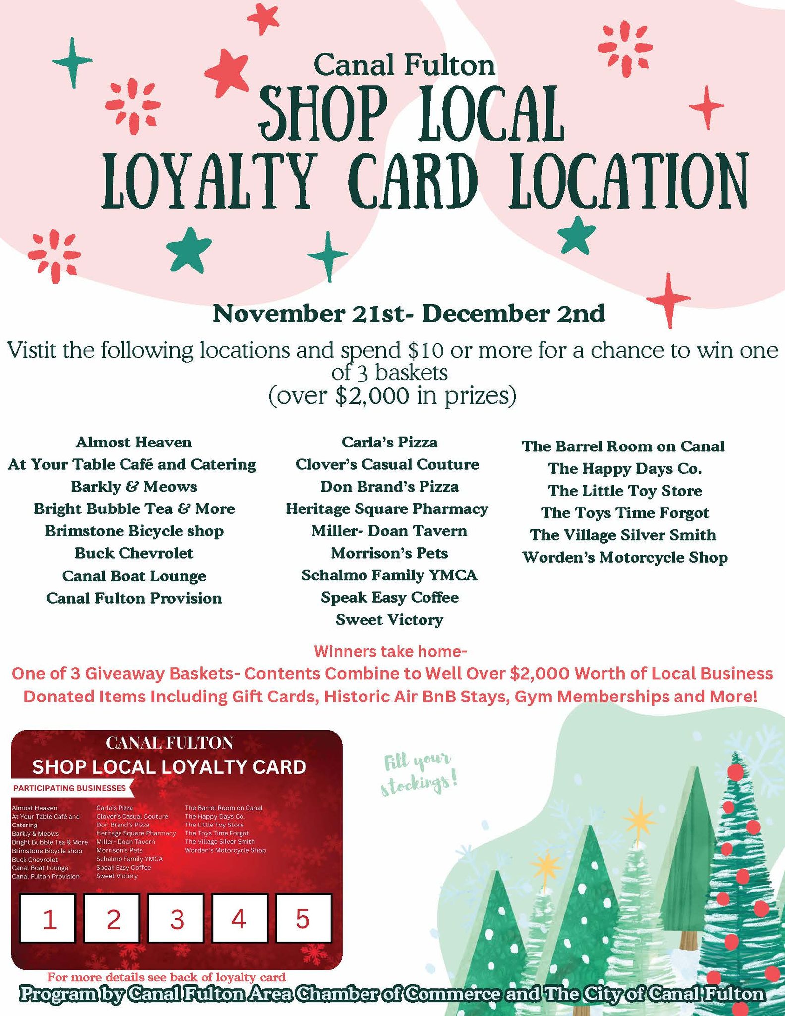 ⭐️⭐️The Canal Fulton Shop Local... - City of Canal Fulton