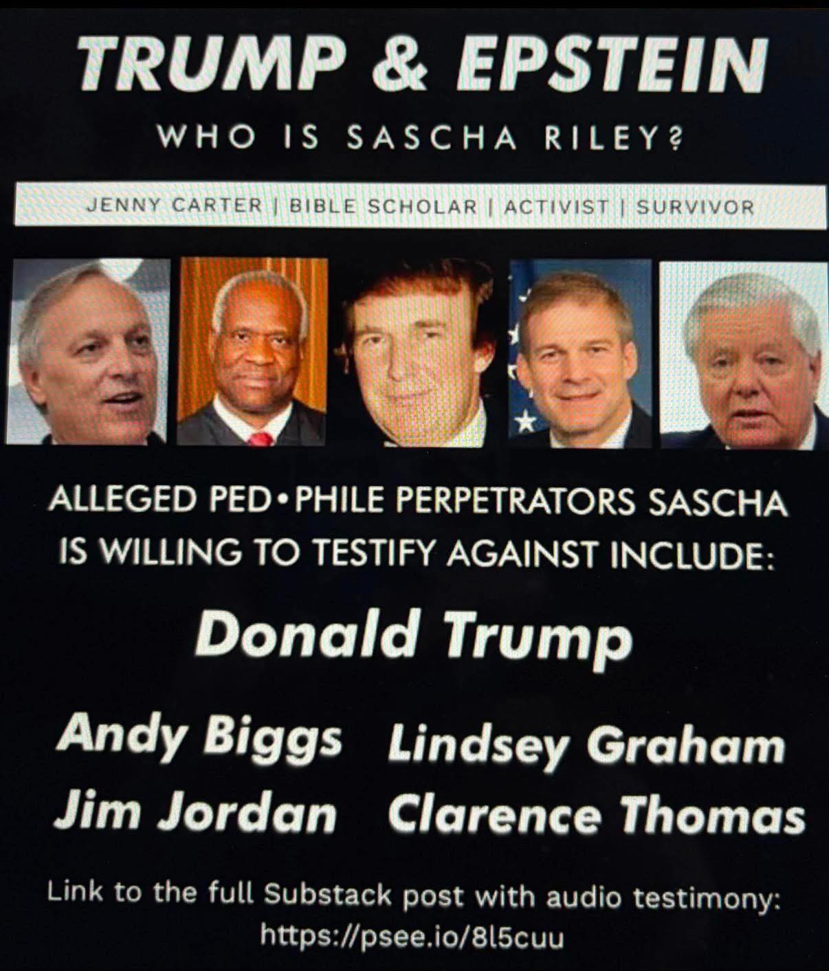 Scrotus - Who is #SaschaRiley #Epstein #resistance These men must be ...