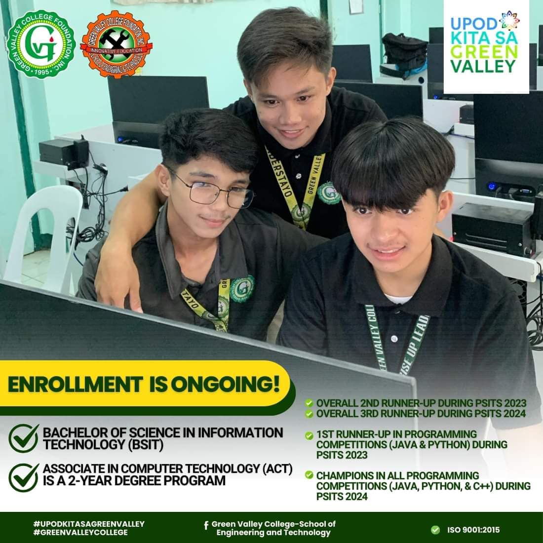 𝐄𝐧𝐫𝐨𝐥𝐥𝐦𝐞𝐧𝐭 𝐢𝐬 𝐨𝐧𝐠𝐨𝐢𝐧𝐠 𝐟𝐨𝐫 𝐁𝐚𝐜𝐡𝐞𝐥𝐨𝐫 𝐨𝐟 𝐒𝐜𝐢𝐞𝐧𝐜𝐞 𝐢𝐧 𝐈𝐧𝐟𝐨𝐫𝐦𝐚𝐭𝐢𝐨𝐧 𝐓𝐞𝐜𝐡𝐧𝐨𝐥𝐨𝐠𝐲 ...