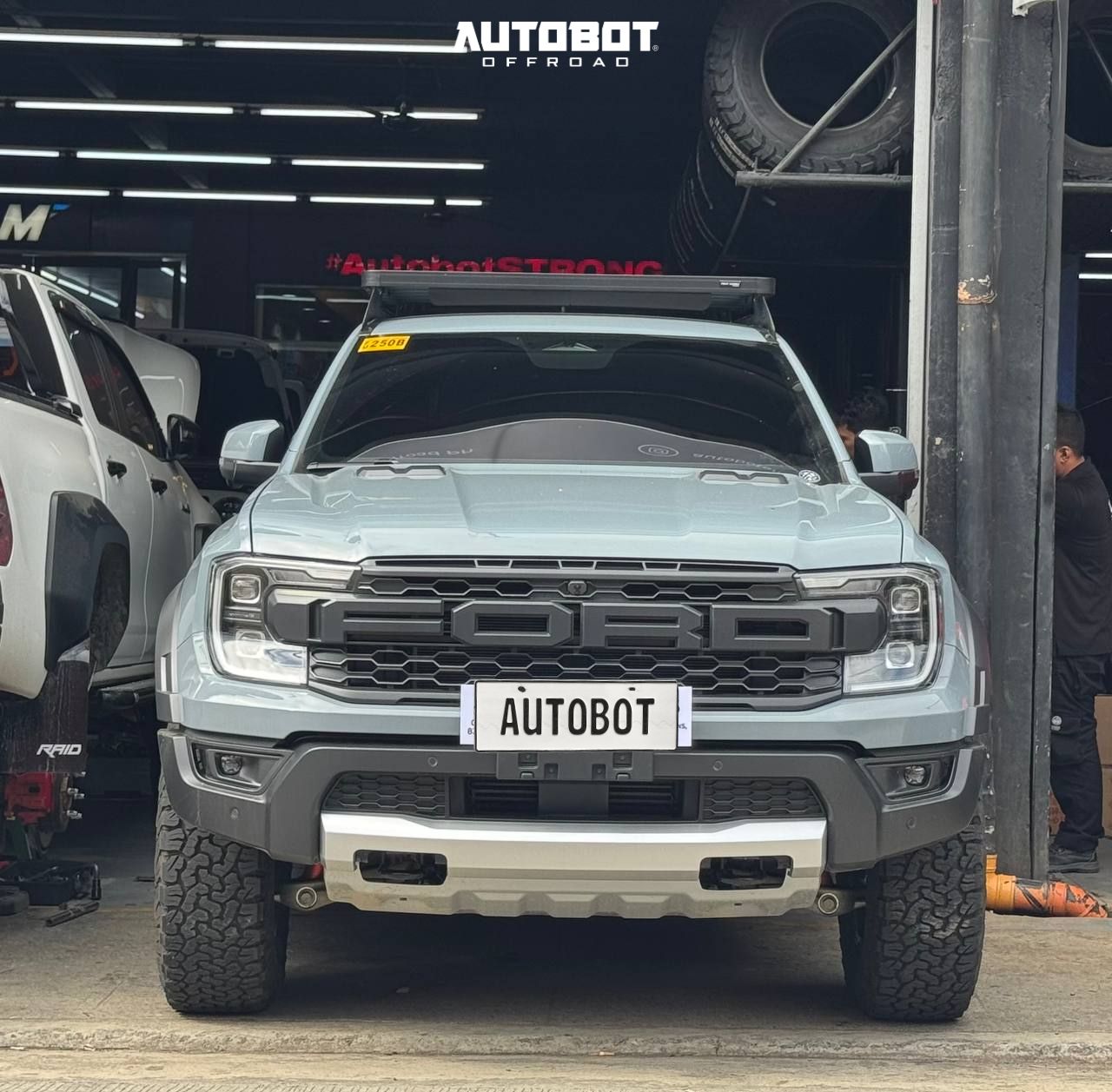 Autobot - A Ford Ranger Raptor just checked in for some quality ...