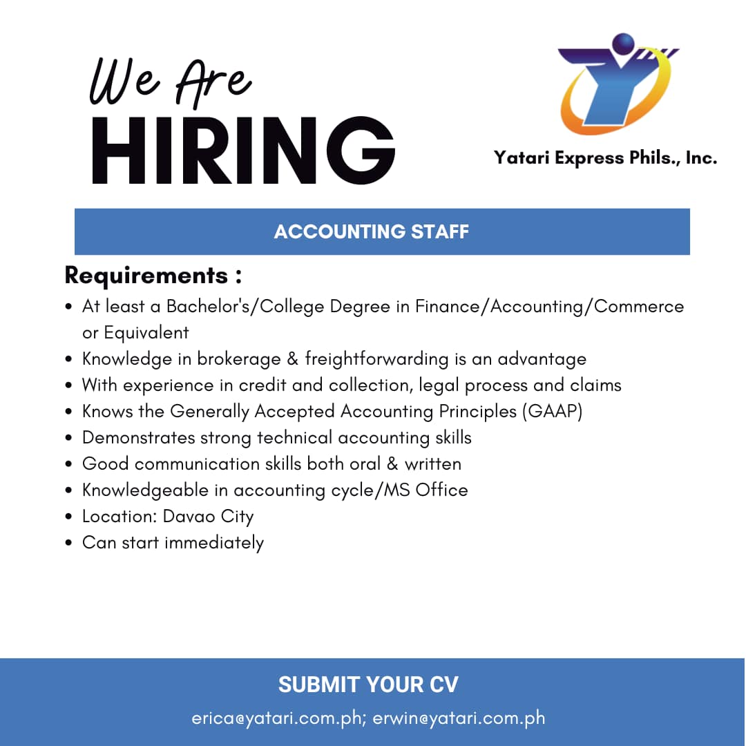 Yatari Express Phils. Inc. Davao