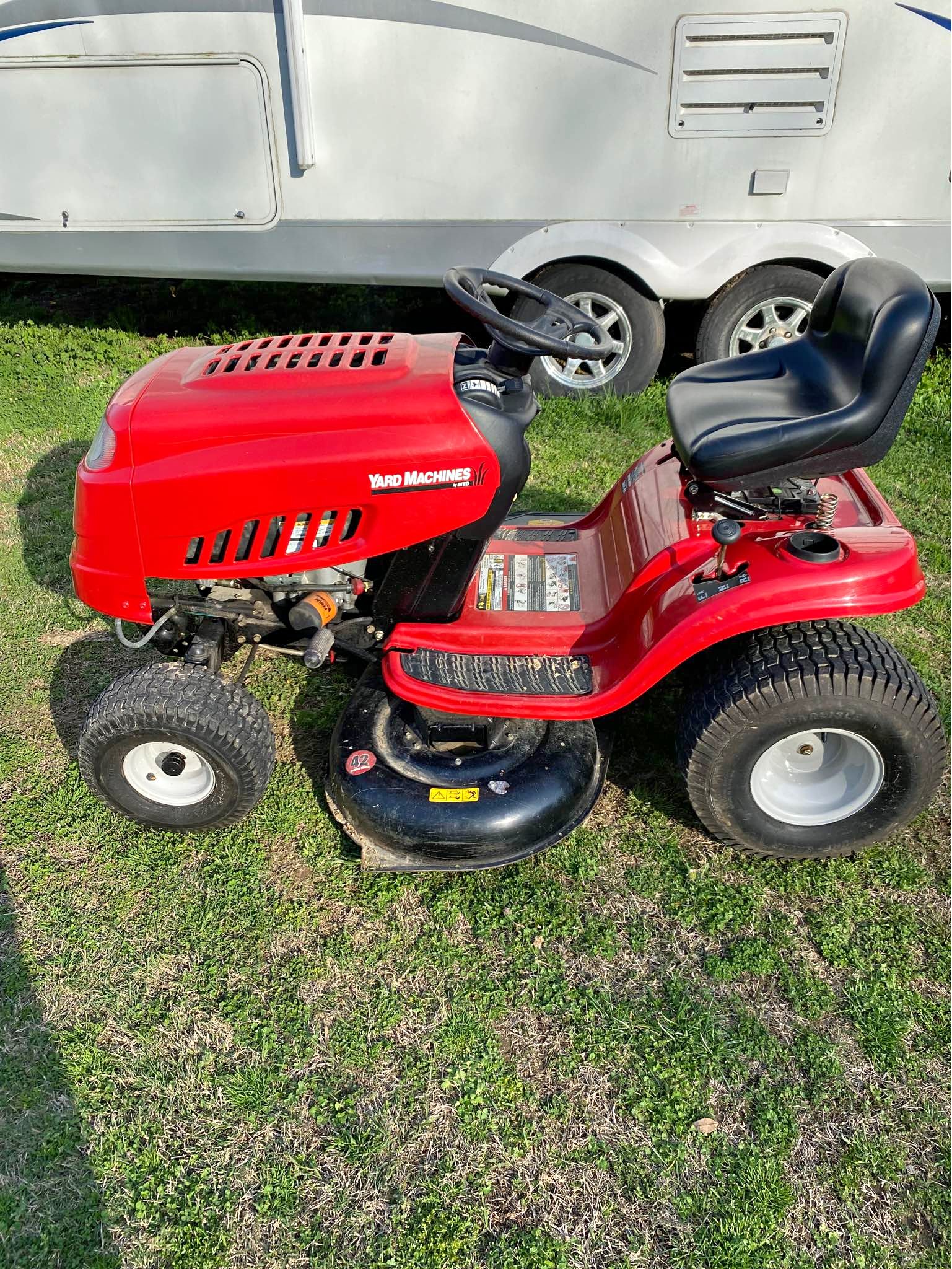 Yard machine 42 inch riding mower - Lawn Mowers - Springfield ...
