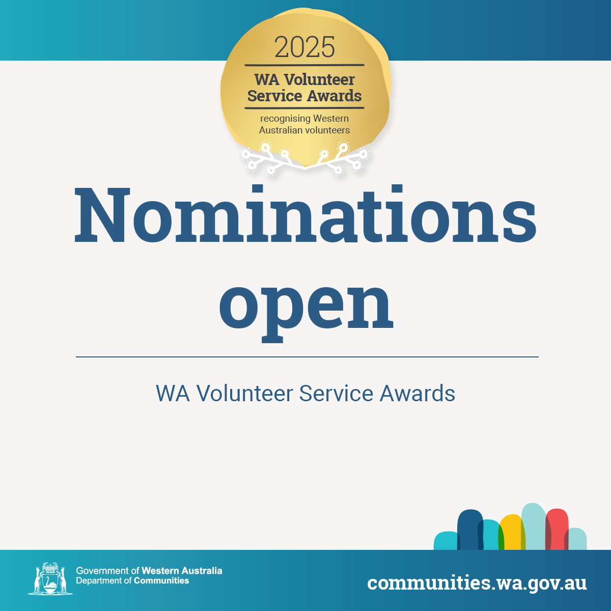 Department - Nominations are now open for the 2025 WA Volunteer Service ...