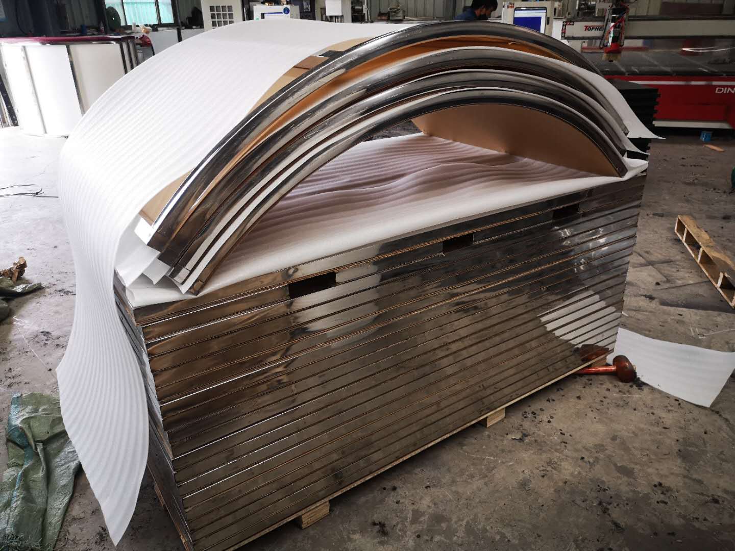 Synthetic Ice Rink Panels