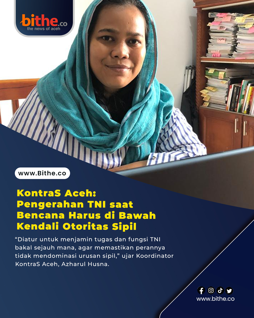 Bithe.co - BITHE.co - Lebih sebulan pascabencana banjir bandang dan ...