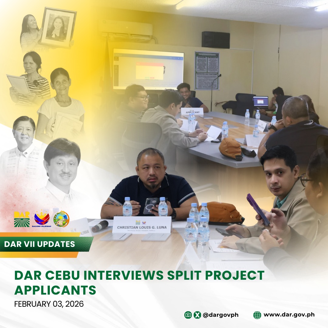 𝗗𝗔𝗥 𝗖𝗲𝗯𝘂 𝗜𝗻𝘁𝗲𝗿𝘃𝗶𝗲𝘄𝘀 𝗦𝗣𝗟𝗜𝗧... - DAR Project: SPLIT - Cebu | Facebook