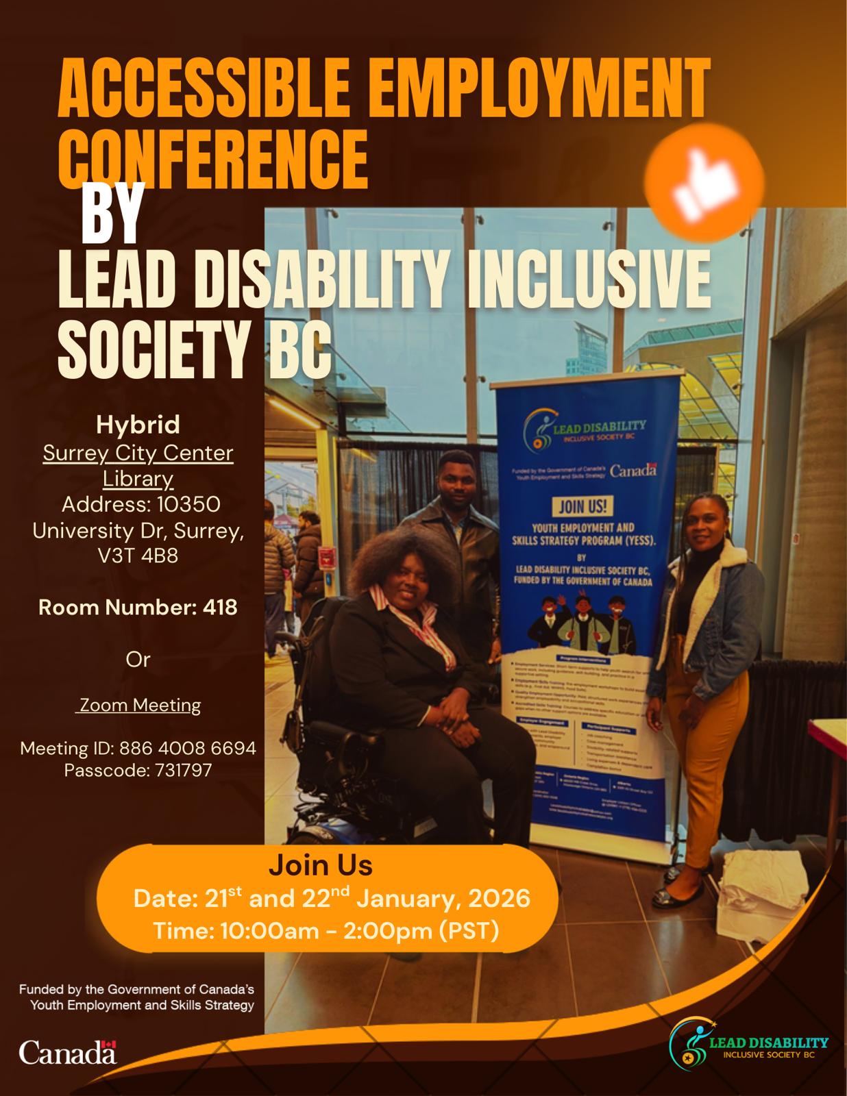 Lead Disability Inclusive Society BC