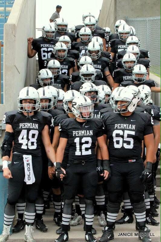 Best Black Uniforms in High School Football: Permian Panthers