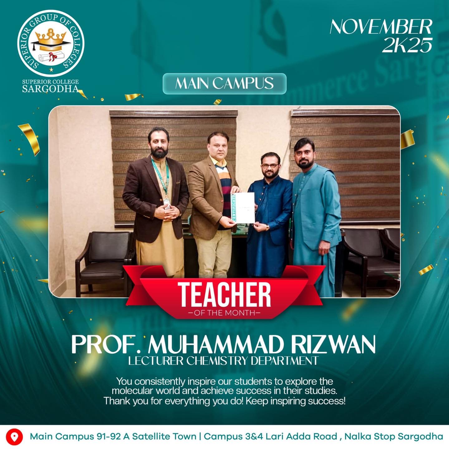 Superior... - Superior Group Of Colleges Sargodha 